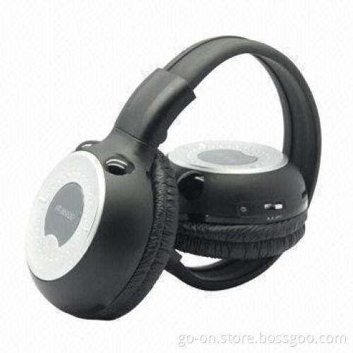 Pupular Foldable Design IR Wireless Headset for Car Audio System, with Case for Option